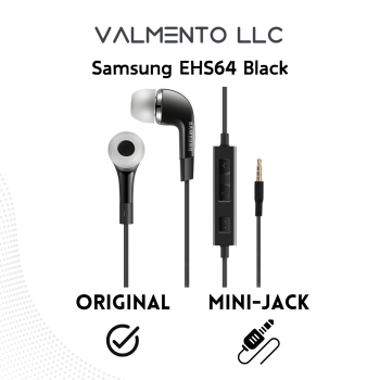 Samsung Stereo-Headset EHS64 Schwarz